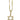 Gold Star of David Pave Diamond Necklace
