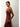 Red Maxi Dress with Sweater