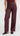 burgundy leather pant
