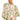 Woman wearing the YAHKARA Botanica Belle Set, featuring a lightweight botanical floral button-front blouse with long sleeves and coordinating high-waisted drawstring shorts for a chic resort-inspired look.